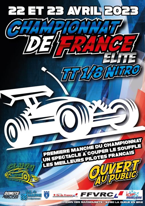 CF ELITE TT 1/8 Thermique 4x4 & CF +40ans